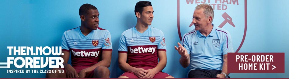 camisetas futbol West Ham